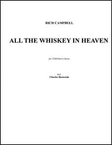 All The Whiskey In Heaven TTBB choral sheet music cover